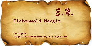 Eichenwald Margit névjegykártya